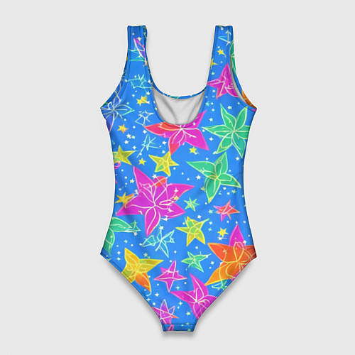 Женский купальник-боди Морские мотивы / 3D-принт – фото 2