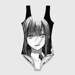 Женский купальник-боди Макима тянет ручки - Человек - бензопила