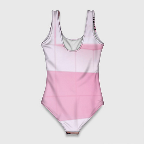 Женский купальник-боди Rose Black pink / 3D-принт – фото 2
