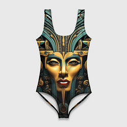 Купальник-боди 3D женский Египетские фараоны, цвет: 3D-принт