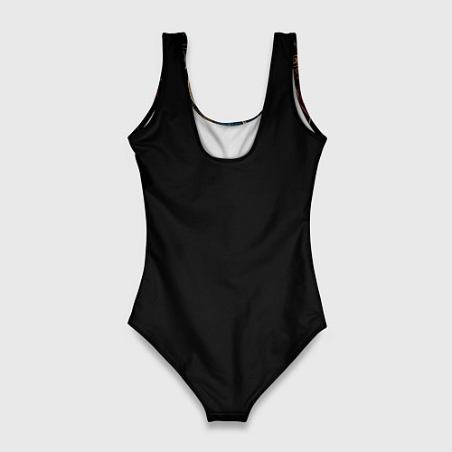 Женский купальник-боди Морозный владыка дракон / 3D-принт – фото 2