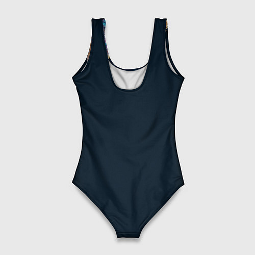 Женский купальник-боди Звездный волк из далекой галактики / 3D-принт – фото 2