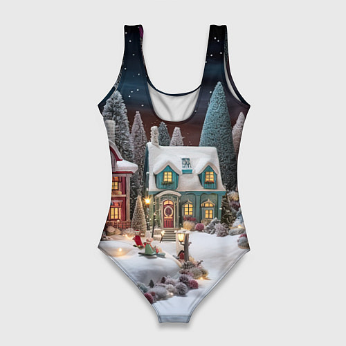 Женский купальник-боди Дракоша 2024 / 3D-принт – фото 2