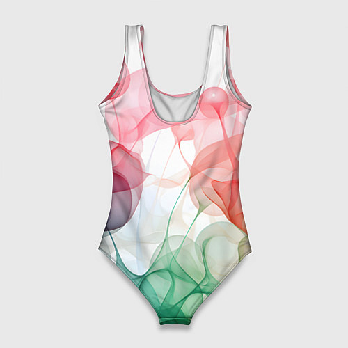 Женский купальник-боди Цветные пузыри / 3D-принт – фото 2