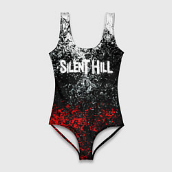Купальник-боди 3D женский Silenthill брызги красок, цвет: 3D-принт