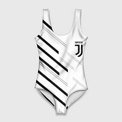 Женский купальник-боди Juventus sport geometry