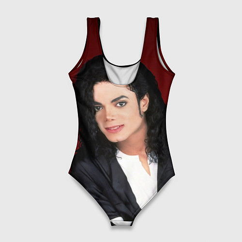 Женский купальник-боди Michael Jackson с пантерой и автографом / 3D-принт – фото 2