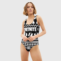 Купальник-боди 3D женский Fortnite epic games pattern, цвет: 3D-принт — фото 2