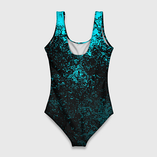 Женский купальник-боди Dead Cells брызги красок / 3D-принт – фото 2