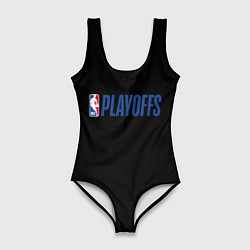 Купальник-боди 3D женский NBA playoffs, цвет: 3D-принт