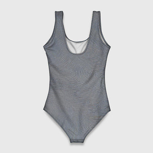 Женский купальник-боди Отпечатки / 3D-принт – фото 2