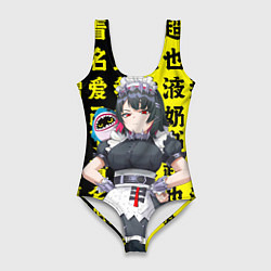 Купальник-боди 3D женский Ellen Joe - Zenless Zone, цвет: 3D-принт