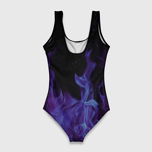 Женский купальник-боди Assassins Creed flame / 3D-принт – фото 2