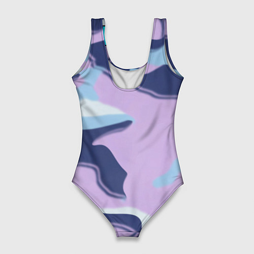 Женский купальник-боди Fortnite camo steel / 3D-принт – фото 2