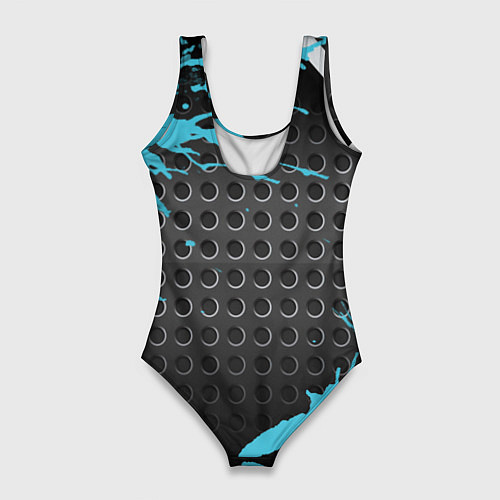 Женский купальник-боди Portal game краски / 3D-принт – фото 2