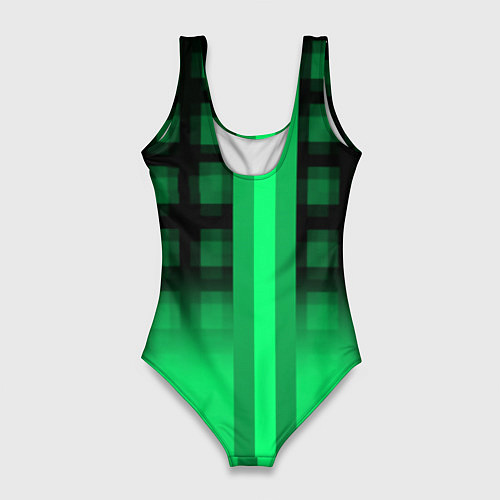 Женский купальник-боди Xbox game studio geometry / 3D-принт – фото 2