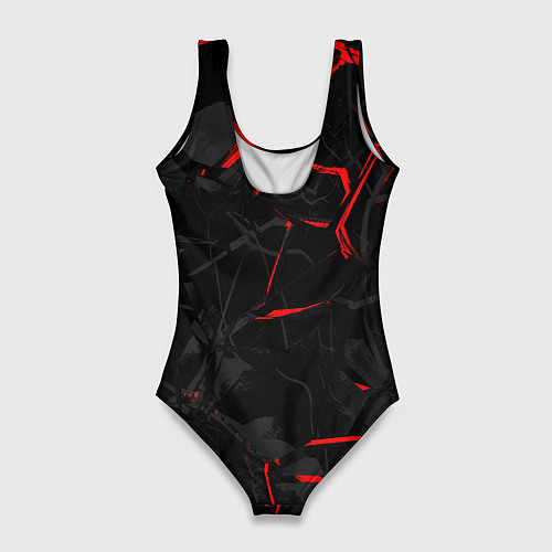 Женский купальник-боди Раскаленная скала / 3D-принт – фото 2