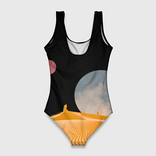 Женский купальник-боди Arrakis sandworm Dune / 3D-принт – фото 2