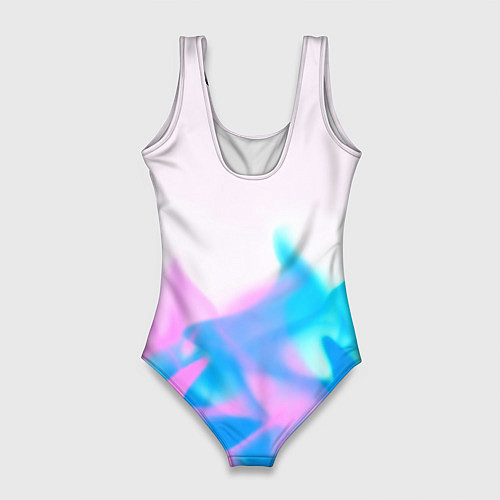 Женский купальник-боди Quake neon flame / 3D-принт – фото 2