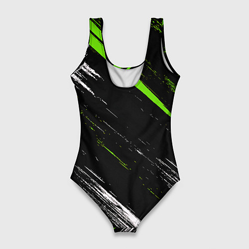 Женский купальник-боди Sports suit / 3D-принт – фото 2
