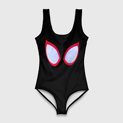 Купальник-боди 3D женский Человек паук глаза, цвет: 3D-принт