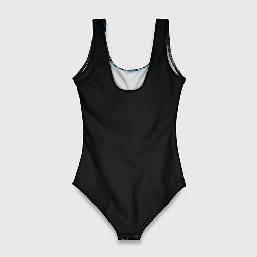 Женский купальник-боди Семья из трех лисиц / 3D-принт – фото 2