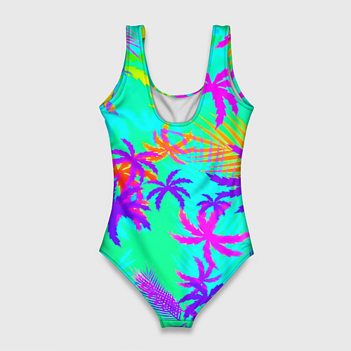 Женский купальник-боди Stalker тропики из гта / 3D-принт – фото 2