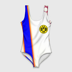 Женский купальник-боди Borussia geometry sport