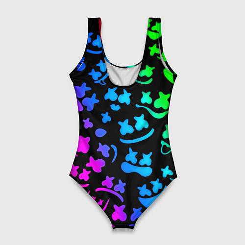 Женский купальник-боди Marshmello x NASA gradient / 3D-принт – фото 2