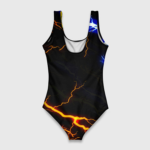 Женский купальник-боди Monster energy storm / 3D-принт – фото 2