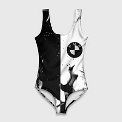Женский купальник-боди BMW black fire