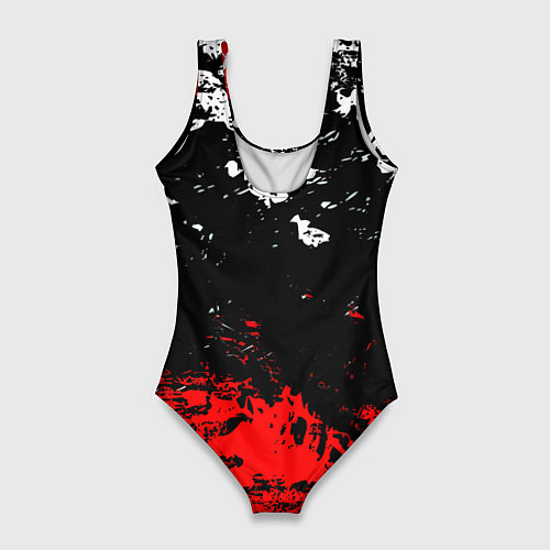 Женский купальник-боди Nasa краски / 3D-принт – фото 2