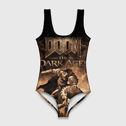 Женский купальник-боди Doom the dark ages