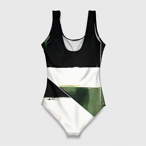 Женский купальник-боди Skoda логотип / 3D-принт – фото 2