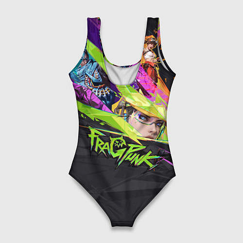 Женский купальник-боди Fragpunk / 3D-принт – фото 2