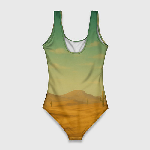 Женский купальник-боди Лирили ларила мем / 3D-принт – фото 2