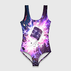 Женский купальник-боди Магический куб
