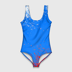 Женский купальник-боди Патриот - флаг