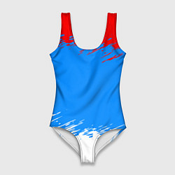 Женский купальник-боди Патриот - флаг