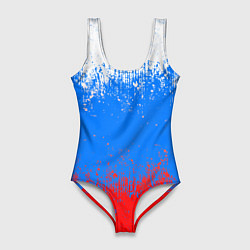 Женский купальник-боди Патриот - флаг