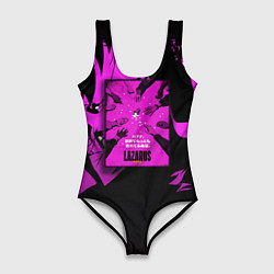 Купальник-боди 3D женский Лазарь: Лекарство, цвет: 3D-принт