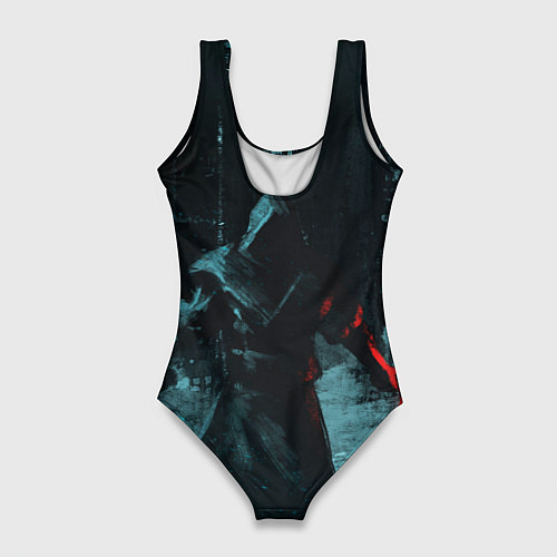 Женский купальник-боди Кайло рен лес звёздные войны / 3D-принт – фото 2