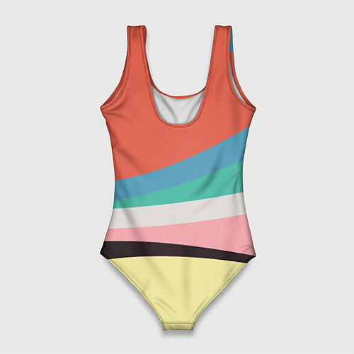 Женский купальник-боди Спектр июнь / 3D-принт – фото 2