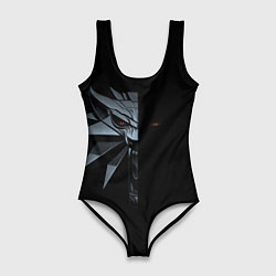 Женский купальник-боди Зверь в полумраке - Ведьмак 3