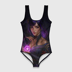 Купальник-боди 3D женский Райдэн Эи реализм, цвет: 3D-принт