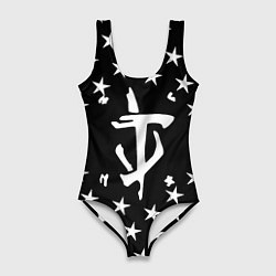 Женский купальник-боди Doom star