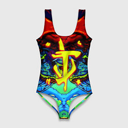 Женский купальник-боди Doom hyper monster