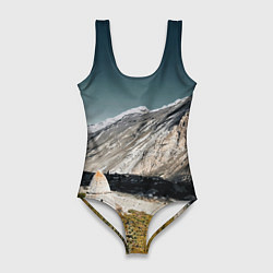 Купальник-боди 3D женский Фардык-Кешене, цвет: 3D-принт