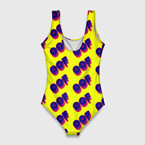 Женский купальник-боди Monako off / 3D-принт – фото 2