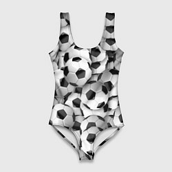 Женский купальник-боди Игра в мяч